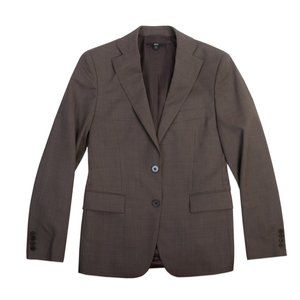 Hugo Boss Brown Striped Jeromy Tilka1 Suit